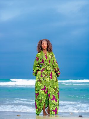African Print Kimono