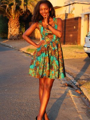 Lower Neckline Dress