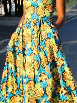 Boobtube Maxi Dress (Pockets)