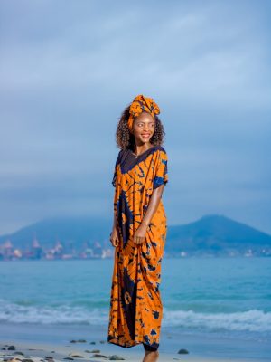 Tie Dye Kaftan